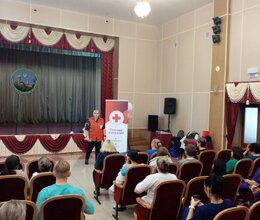Российский Красный Крест провел обучение жителей и сотрудников ГАУ РХ «Абаканский пансионат ветеранов» навыкам оказания первой помощи