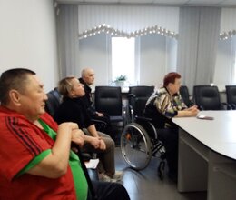 Встреча жителей пансионата с сотрудниками Управления Министерства юстиции Российской Федерации по Республике Хакасия