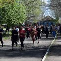 Кросс в учреждении по пересеченной местности в честь Дня Победы