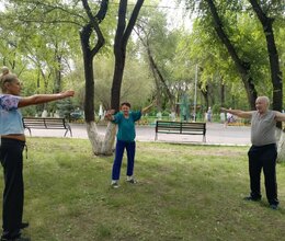 Занятия лечебной физкультурой