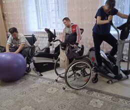 Занятия лечебной физкультурой