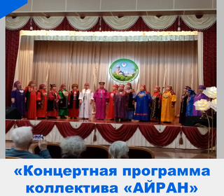 Концертная программа вокального ансамбля 