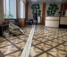 Профилактические мероприятия в ГАУ РХ «Абаканский пансионат ветеранов» по перекатке пожарных рукавов