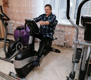 Занятия в кабинете ЛФК