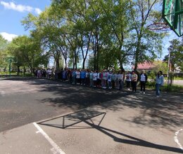 Кросс по пересеченной местности, приуроченный ко Дню Победы и Дню социального работника