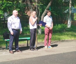 Кросс по пересеченной местности, приуроченный ко Дню Победы и Дню социального работника