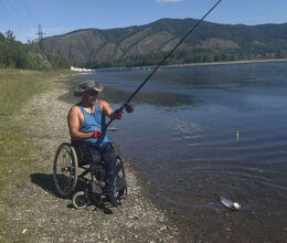 Спортивный пробег на колясках