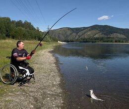 Спортивный пробег на колясках