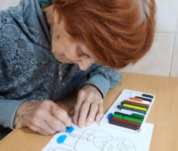 Творческое оформление к Дню пожилого человека