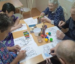 Творческое оформление к Дню пожилого человека