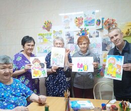 Творческое оформление к Дню пожилого человека