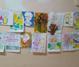 Творческое оформление к Дню пожилого человека
