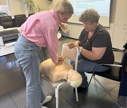 Обучение оказанию первой помощи пострадавшим 