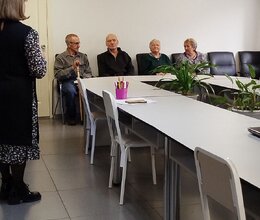 В пансионате открыт тематический клуб «Посиделки» — старт первой встречи