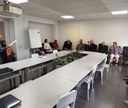 В пансионате открыт тематический клуб «Посиделки» — старт первой встречи