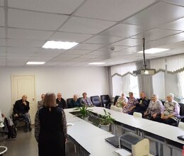 В пансионате открыт тематический клуб «Посиделки» — старт первой встречи