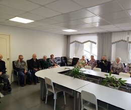 В пансионате открыт тематический клуб «Посиделки» — старт первой встречи