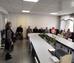 В пансионате открыт тематический клуб «Посиделки» — старт первой встречи