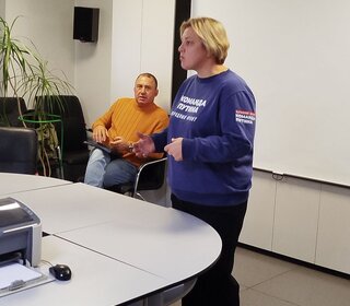 Представители Народного фронта в Хакасии посетили пансионат ветеранов