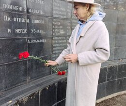 Коллектив пансионата ветеранов принял участие в торжественном митинге памяти жертвам политических репрессий