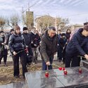 Коллектив пансионата ветеранов принял участие в торжественном митинге памяти жертвам политических репрессий