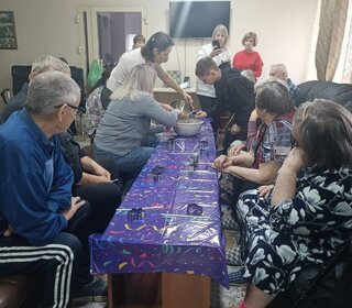 Гости из детского дома 