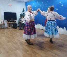 Общество Милосердие с новогодним поздравлением