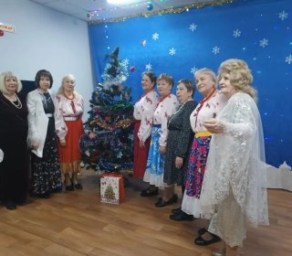 Общество Милосердие с новогодним поздравлением