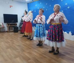 Общество Милосердие с новогодним поздравлением