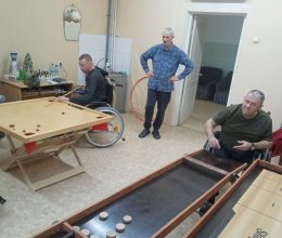 Ежедневные занятия настольными спортивными играми и подготовка к чемпионату