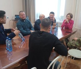 Встреча с участниками СВО из Хакасии  в Абаканском пансионате ветеранов