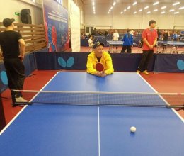 Участие в Чемпионате РХ по настольному теннису