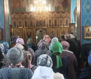 Вербное воскресенье в Свято-Владимирском храме