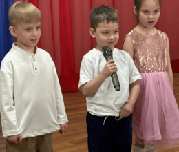 Концертная программа детского коллектива 