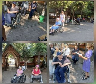 Прогулки на свежем воздухе — забота и здоровье наших ветеранов