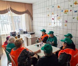 Совместная работа с волонтерами по проекту набирает обороты...