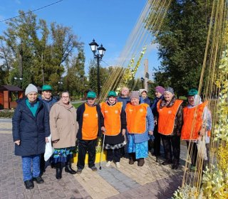Прогулка в парке Победы