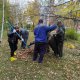 Осенняя уборка территории и подготовка к зиме: еженедельная работа пансионата
