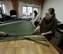 Совместное плетение сетей для бойцов на СВО