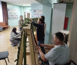 Совместное плетение сетей для бойцов на СВО