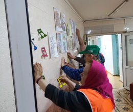 Выставка «Музыка нас связала» — работы жильцов пансионата, вдохновлённые музыкой и воспоминаниями