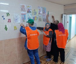 Выставка «Музыка нас связала» — работы жильцов пансионата, вдохновлённые музыкой и воспоминаниями